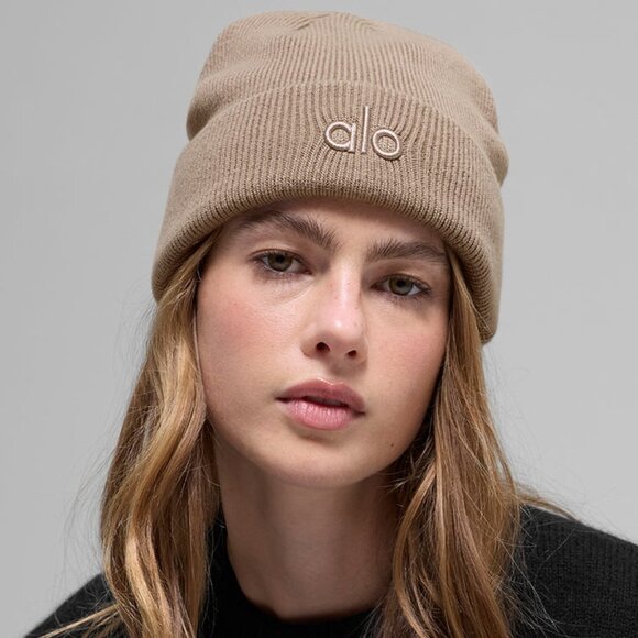 ALO Yoga Accessories - Alo Yoga Notable Beanie Gravel